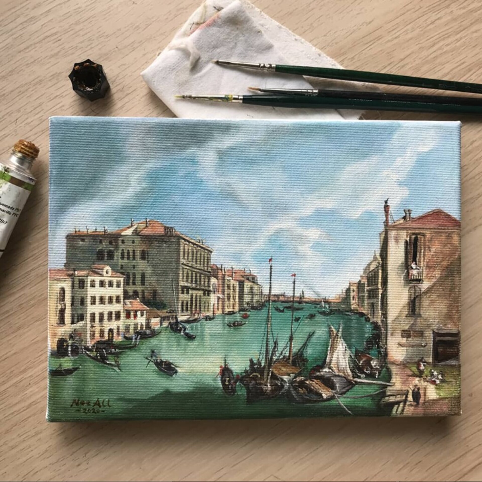 Copias de Obras Famosas, Cuadro al Óleo por Encargo - 2