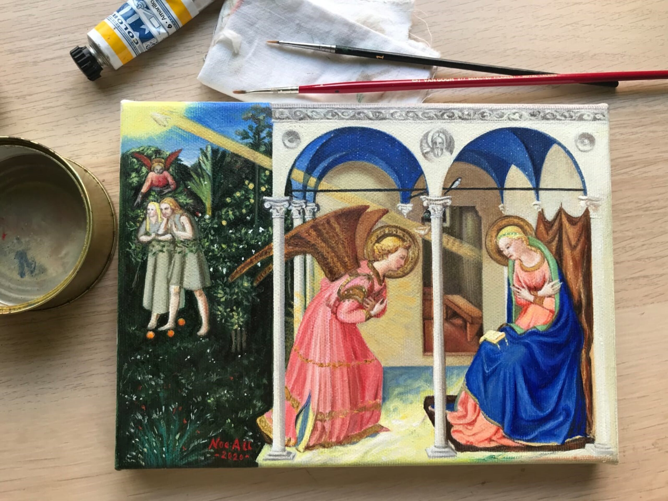 Copias de Obras Famosas, Cuadro al Óleo por Encargo - 3