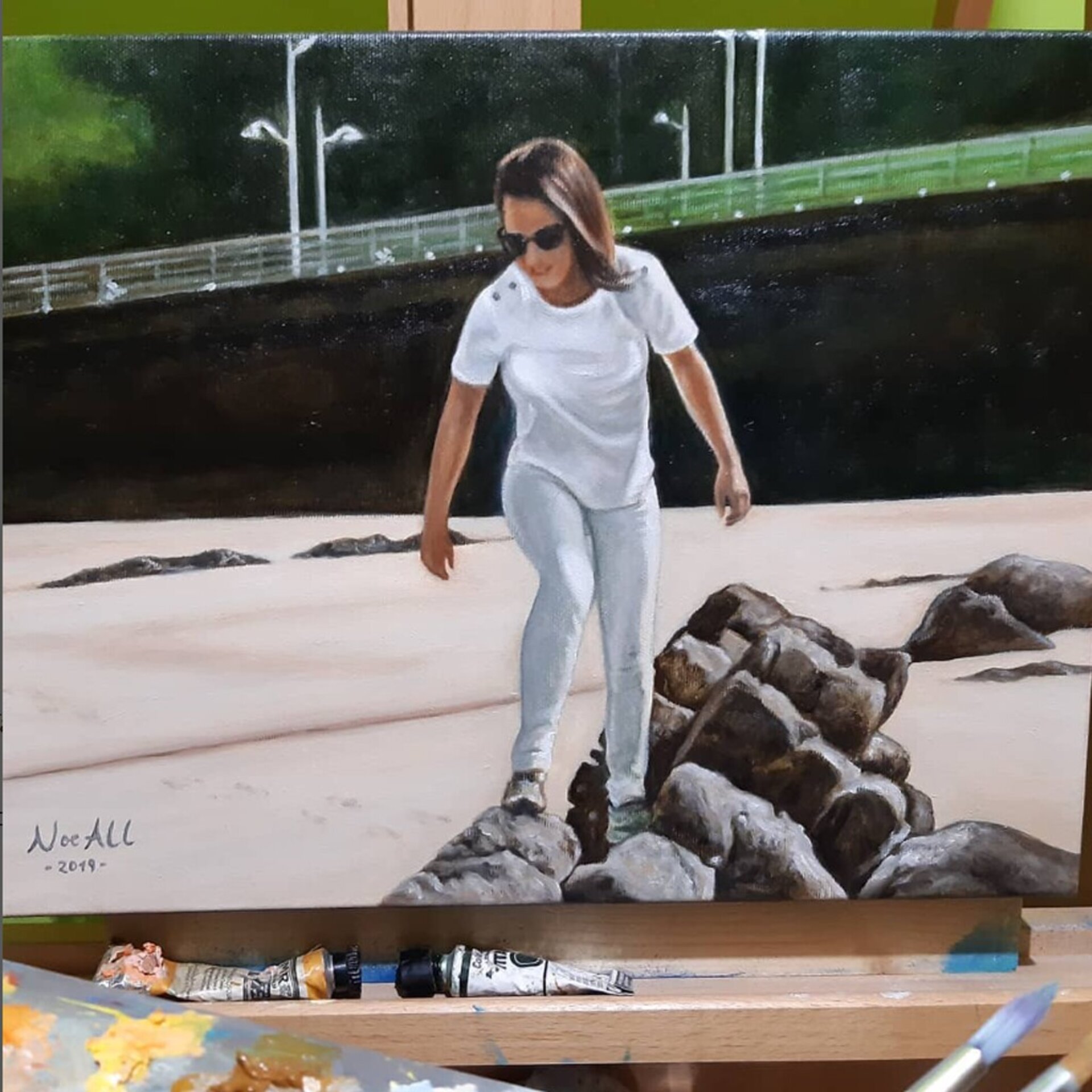 Retrato a Color, Cuadro al Óleo por Encargo - 2